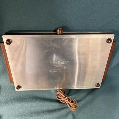 MID CENTURY SALTON WARMING TRAY