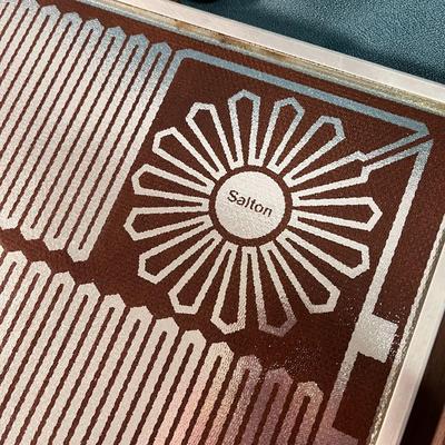 MID CENTURY SALTON WARMING TRAY