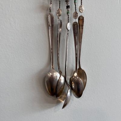 SUPER COOL WIND CHIME DOOR KNOB SPOONS BEADS