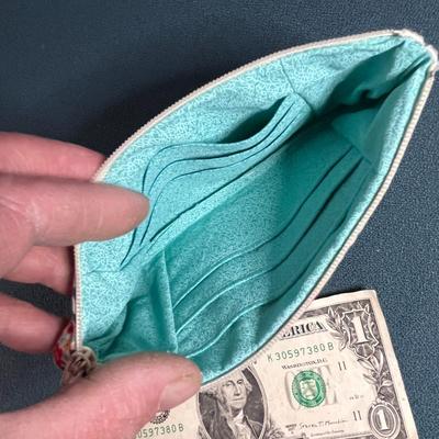 CUTE LAYERED SCALLOPED CLOTH LADIES WALLET