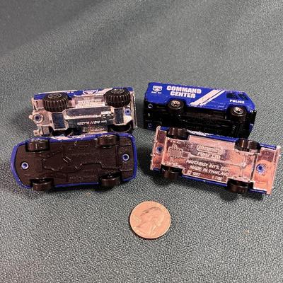 MATCHBOX POLICE VEHICLES 4 COUNT