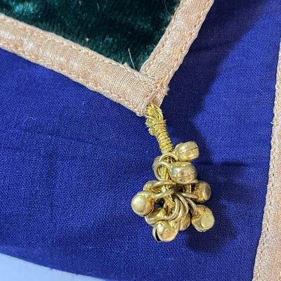 FANCY VELVET PATCHWORK TABLE RUNNER