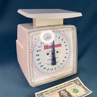 HANSON 25 LB KITCHEN SCALE POUNDS OR KILOS
