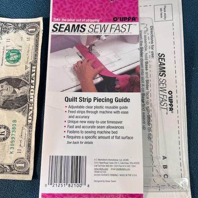 SEAMS SEWFAST QUILT STRIP PIECING GUIDE