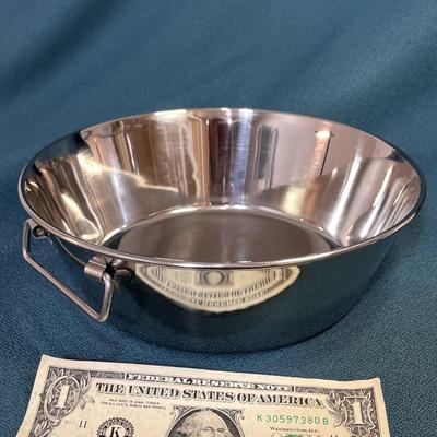 STAINLESS STEEL DOG WATER BOWL