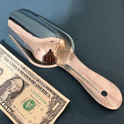 SHINY STAINLESS SCOOP FOR KITCHEN OR ?