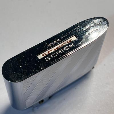 SHINY CHROME â€œSCHICKâ€ CIGARETTE LIGHTER
