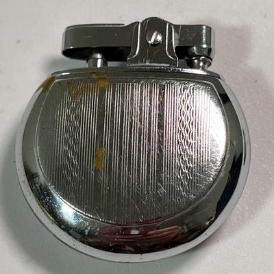 VINTAGE ROUND POCKET CIGARETTE LIGHTER