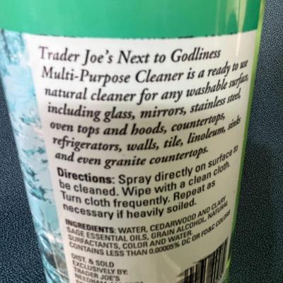 NEW TRADER JOEâ€™S MULTI-PURPOSE SPRAY CLEANER
