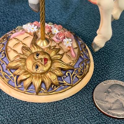 SMALL DECORATIVE CAROUSEL HORSE BY TONI BALEY
