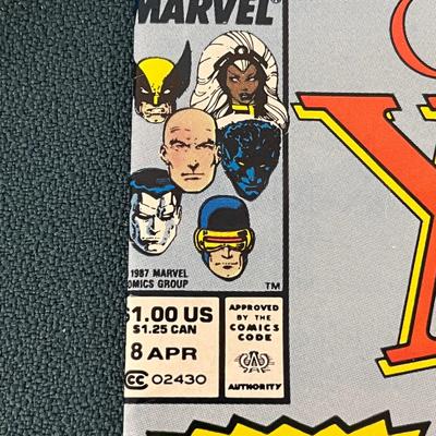 â€œCLASSIC X-MENâ€ MARVEL COMIC BOOK 1987