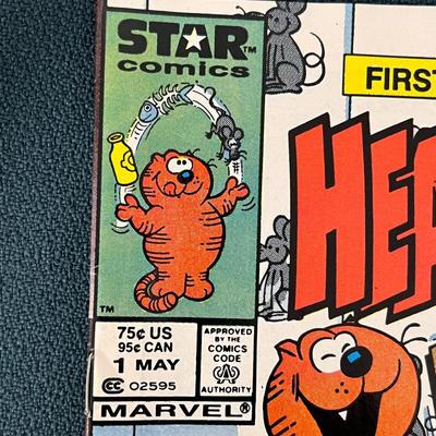 â€œHEATHCLIFFâ€™S FUNHOUSEâ€ COMIC BOOK 1986
