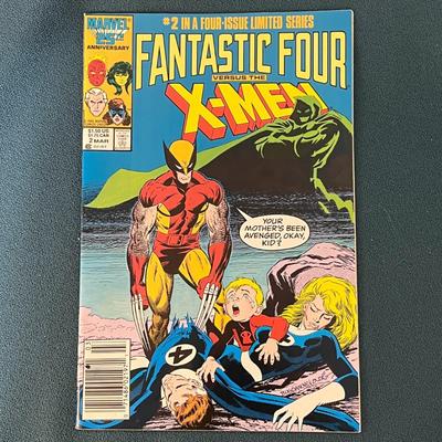 â€œFANTASTIC FOUR VS. THE X-MENâ€ MARVEL COMIC BOOK