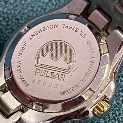 PULSAR WRIST WATCH w/ORIGINAL BOX, INSTRUCTIONS