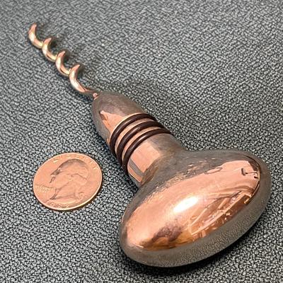 VINTAGE HEAVY DUTY WINE BOTTLE STOPPER CORK SCREW