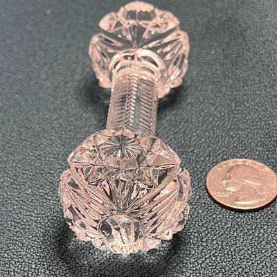 VINTAGE GLASS KNIFE REST