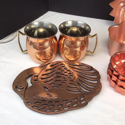 414 Moscow Mule Cups & Copper Molds
