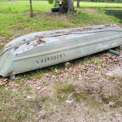 Heavy War Eagle 14' aluminum John boat, welded seams