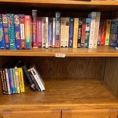 VHS movies & blanks