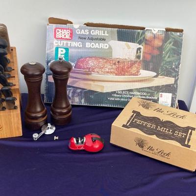 NIFTY BBQ GRILL CUTTING BOARD, BUTCHER BLOCK AND MORE!
