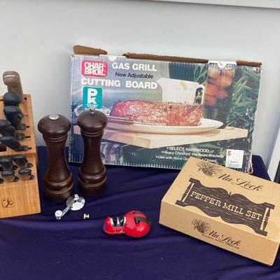 NIFTY BBQ GRILL CUTTING BOARD, BUTCHER BLOCK AND MORE!
