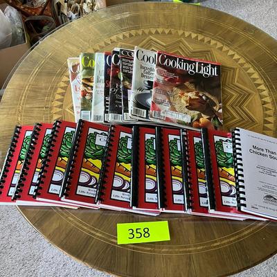 Lot of magazines & Cookbooks
