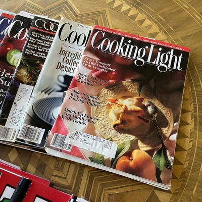 Lot of magazines & Cookbooks