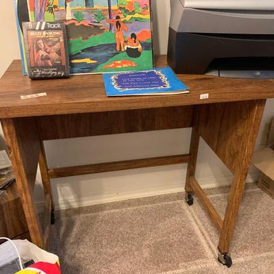 Records, printer, table, CDâ€™s
