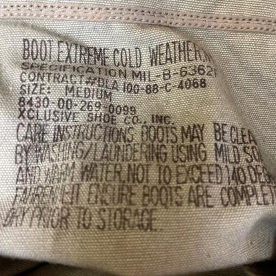 US GI Extreme Cold Weather Boots