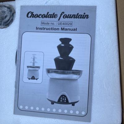 NIB MR. COFFEE MAKER AND CHOCOLATE FONDUE FOUNTAIN