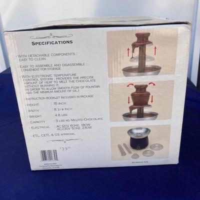 NIB MR. COFFEE MAKER AND CHOCOLATE FONDUE FOUNTAIN