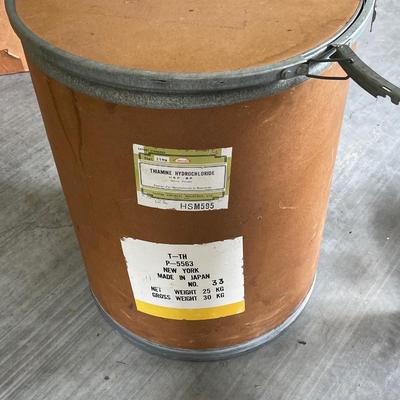 Vintage 25 KG Barrel