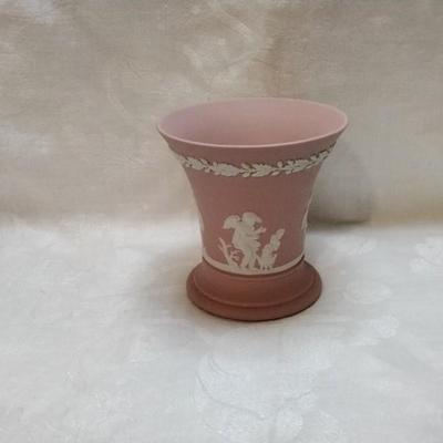 Rare Wedgwood Pink Posy Vase