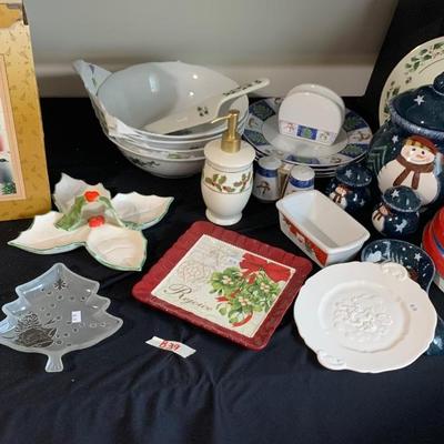 Christmas dishes