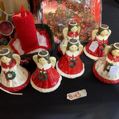 Christmas decor & seasonal cookie jar toppers
