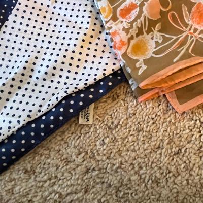 Lot of scarves
