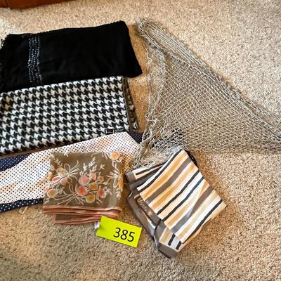 Lot of scarves