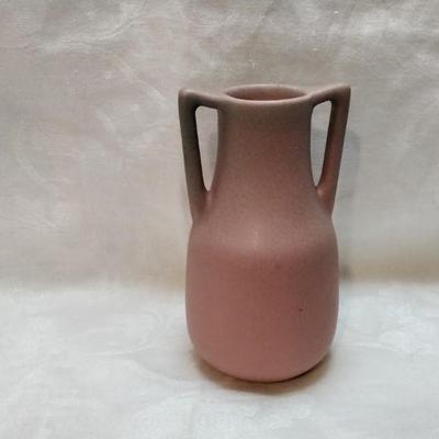 1930 ROOKWOOD POTTERY ARTS & CRAFTS 5.25" HANDLED VASE SHAPE 2562