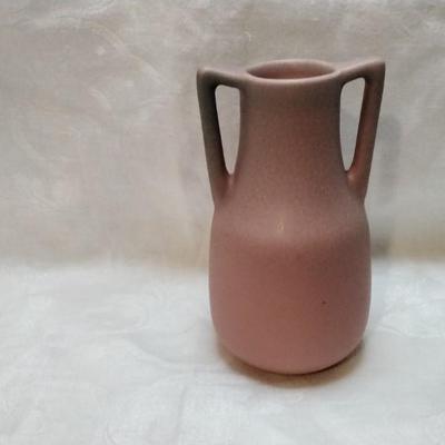 1930 ROOKWOOD POTTERY ARTS & CRAFTS 5.25" HANDLED VASE SHAPE 2562