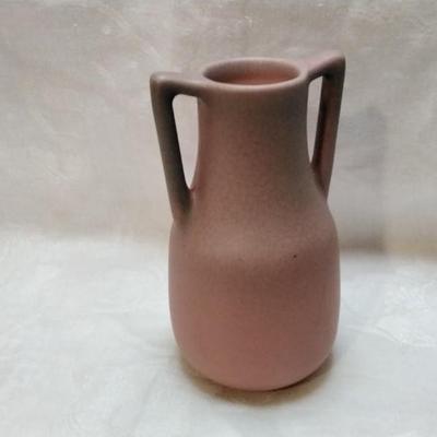 1930 ROOKWOOD POTTERY ARTS & CRAFTS 5.25" HANDLED VASE SHAPE 2562