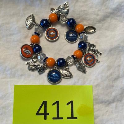 Broncos Charm bracelet