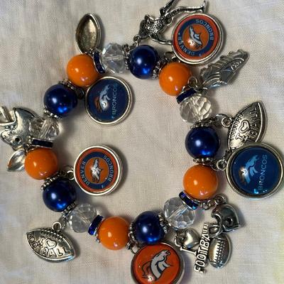 Broncos Charm bracelet