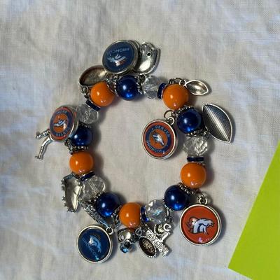 Broncos Charm bracelet