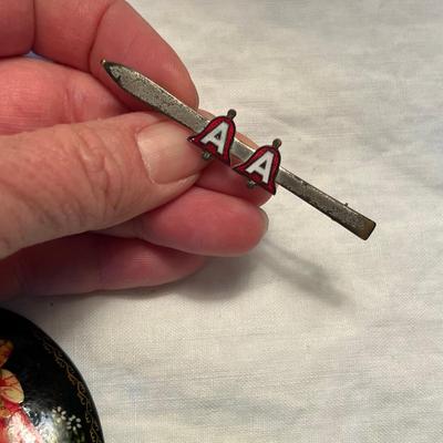 Russian Brooch & Ski brooch