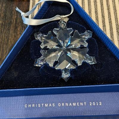 NIB Waterford Christmas Ornaments 2012-18