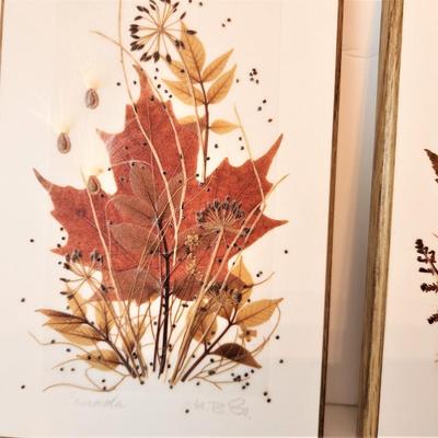 Lot #99  Pair of Vintage HENNI Original Collages