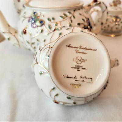 Lot #101  LENOX Summer Enchantment Tea Set