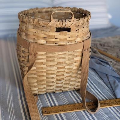 Hand Woven Collecting Basket