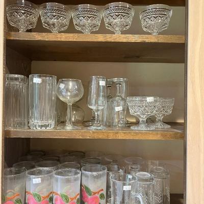 Glass cups