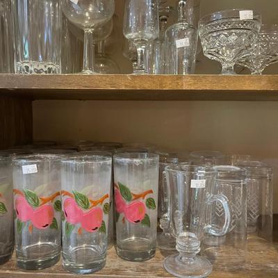 Glass cups